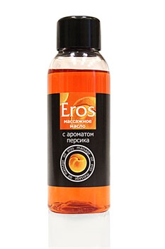 Массажное масло EROS EXOTIC (с ароматом персика) флакон 50 мл арт. LB-13008 - фото 10812