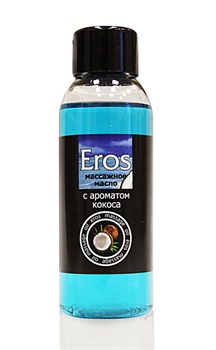 Массажное масло EROS TROPIC (с ароматом кокоса) флакон 50 мл арт. LB-13010 - фото 10817