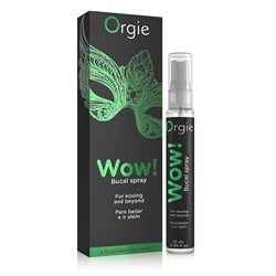 Оральный спрей Orgie WOW! Blowjob Spray с охлаждающим и возбуждающим эффектом, 10 мл - фото 17455
