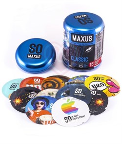 Презервативы классические MAXUS Classic №15, 15 штук - фото 17553