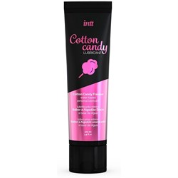 Интимный гель на водной основе Intt Cotton Candy Lubricant с ароматом сахарной ваты, 100 мл - фото 22647