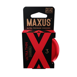 Презервативы MAXUS Ultra Thin №3 с железным кейсом, ультратонкие, 3 шт - фото 22712