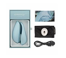 Бесконтактный клиторальный стимулятор Womanizer Marilyn Liberty, голубой - фото 24672