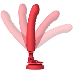 Вибратор для точки-G «Lovense Mission 2» с креплением,  красный, в наличии только во Владивостоке - фото 24684