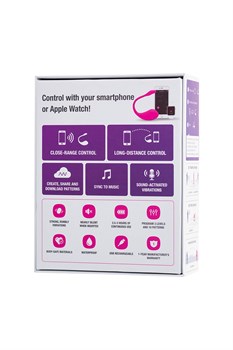 Виброяйцо LOVENSE Lush 2, розовый,в наличии только во Владивостоке - фото 24704