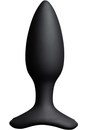Анальная втулка Lovense Hush 2 (S), черная, 3,8 см, в наличии только во Владивостоке - фото 24715