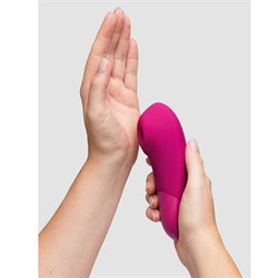 Бесконтактный клиторальный стимулятор Womanizer Enhance с вибрацией, розовый - фото 24738