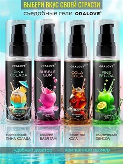Сьедобный оральный гель Oralove Cola Cola, на водной основе, 60 г - фото 24771