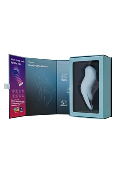 Вакуумный стимулятор клитора Satisfyer Pocket Pro 1, голубой - фото 24798