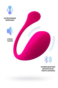 Виброяйцо Lovense Lush 3, розовый, в наличии только во Владивостоке - фото 24806