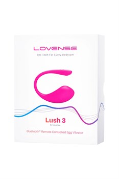 Виброяйцо Lovense Lush 3, розовый, в наличии только во Владивостоке - фото 24814