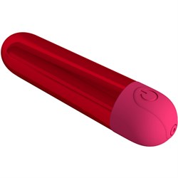 Вибропуля Pretty Love Kiwi, красная - фото 24827