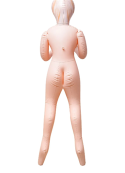 Кукла надувная Dolls-X Lilit, блондинка, с тремя отверстиями, рост 150 см - фото 24847