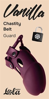 Пояс верности Guard Vanilla Wine Red, 1177-02lola - фото 25028