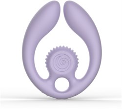 Парный вибромассажер SVibe Snail GIZI Duo, лиловый - фото 25079