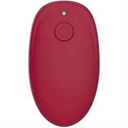 Парный вибромассажер SVibe Snail GIZI Duo, бордовый - фото 25089