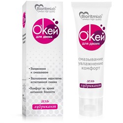 ГЕЛЬ-ЛЮБРИКАНТ О`Кей для двоих, 100г арт. LB-20003 - фото 25249