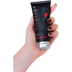 Лубрикант на водной основе EROTIST STRAWBERRY с ароматом клубники, 100мл - фото 25277