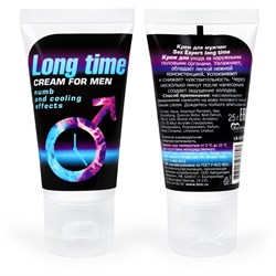 Крем-пролонгатор для мужчин «Long Time», 25 гр.  LB-55208 - фото 25315