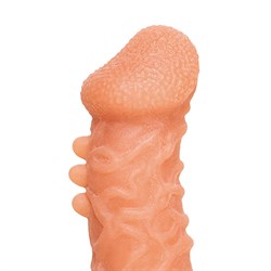 Насадка KOKOS реалистичная COCK SLEEVE, 17,6 см, СS 007-L - фото 25500