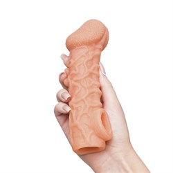 Насадка KOKOS реалистичная COCK SLEEVE, 17,6 см, СS 007-L - фото 25501