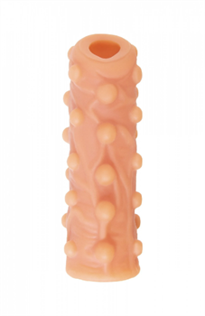 Насадка KOKOS реалистичная NUDE SLEEVE,  с открытым верхом, 10 см, NS 003-S - фото 25517