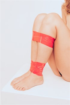 Красная бондажная лента «Vanilla Endorphin Red», 20 метров, 1169-01lola - фото 25648