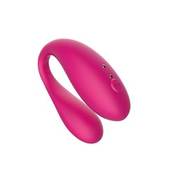 Парный вибромассажер TWIN, Pink с управлением через приложение. - фото 25650