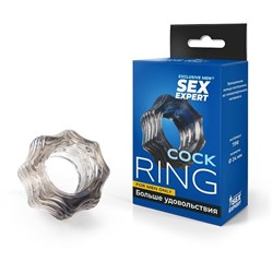 Эрекционное кольцо необычной формы, диаметр 2.4 см, Sex expert sem-55260 - фото 25747