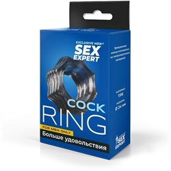 Эрекционное кольцо необычной формы, диаметр 2.4 см, Sex expert sem-55260 - фото 25756