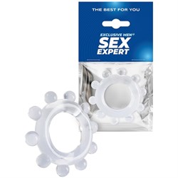 Эластичное эрекционное кольцо, внутренний диаметр 2.5 см, Sex Expert sem-55311 - фото 25771