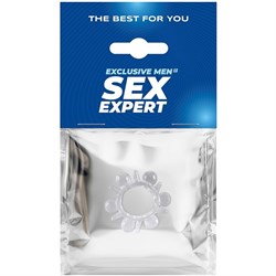 Эластичное эрекционное кольцо, внутренний диаметр 1.5 см, Sex Expert sem-55313 - фото 25790
