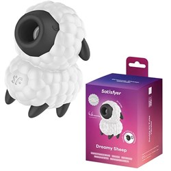 Вакуумно-волновой вибростимулятор «Dreamy Sheep» в форме овечки, Satisfyer 4080628 - фото 25833