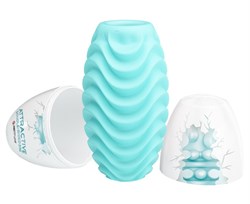 Мастурбатор двустороннее яйцо ATTRACTIVE PRETTY lOVE, BI-014832-3 - фото 25913