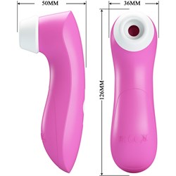 Клиторальный стимулятор с функцией всасывания Pretty Love Romance, розовый, Baile MC40 - фото 25957