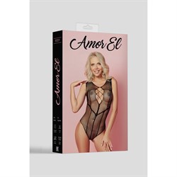 Восхитительное боди с вырезом в виде шнуровки, Amor EL, Оne size - фото 26245