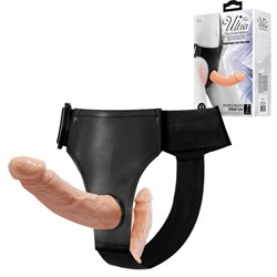 Страпон двойной на трусиках Ultra Passionate Harness, BW-022077 - фото 26502
