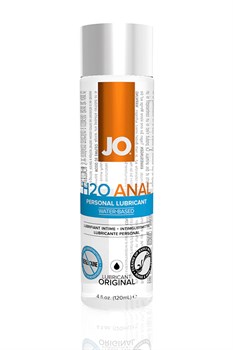 Анальный любрикант на водной основе JO Anal H2O, 4 oz (120мл.) - фото 7097