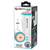 Мастурбатор в банке поступательным движением