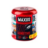 Презервативы ультратонкие MAXUS Sensitive №15, 15 штук