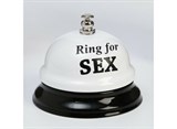 Звонок настольный "Ring for SEX" 7,5х7,5х6см