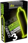 Презервативы DOMINO Neon Green, 3 шт.