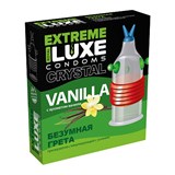 Презервативы с усиками Luxe EXTREME Безумная Грета с ароматом ванили, 1 шт