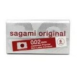 **SAGAMI Original 002 -   6 шт Полиуретановые презервативы 0,02 мм