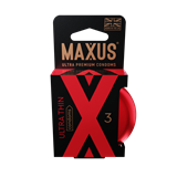 Презервативы MAXUS Ultra Thin №3 с железным кейсом, ультратонкие, 3 шт