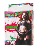 Кукла надувная Dolls-X by Jennifer, шатенка, с двумя отверстиями, рост 160 см