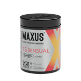 Презервативы MAXUS Sensual, с железным кейсом, анатомические, 15 шт