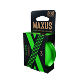 Презервативы MAXUS Mixed №3 в железном кейсе, смешанный, 3 шт