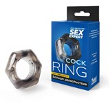 Эрекционное кольцо дымчатого цвета, диаметр 2.4 см, Sex expert sem-55259