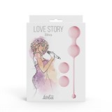 Набор вагинальных шариков 2,2см и 3см Lola Games Love Story Diva Tea Rose 